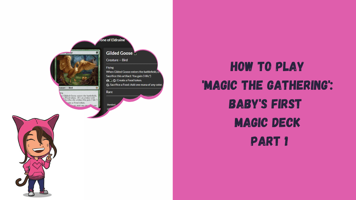 How to Play 'Magic The Gathering' Baby's First Magic Deck Part 1