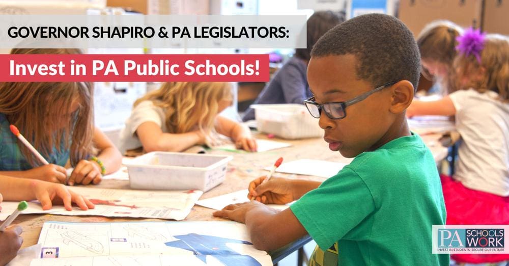 Take ActionTell PA Legislators to Close the Opportunity Gap for PA