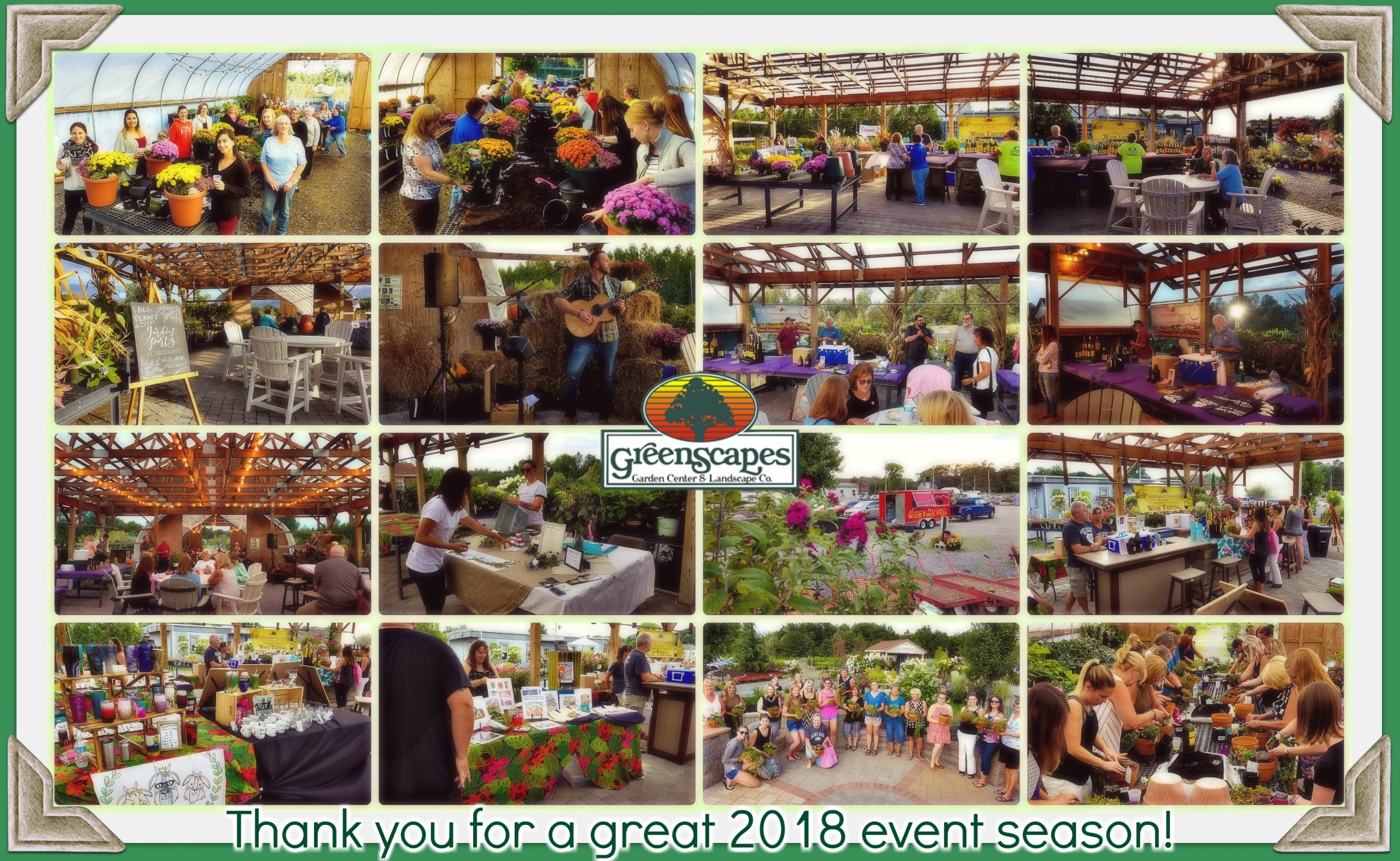 2018events GreenScapes Garden Center & Landscape Co.