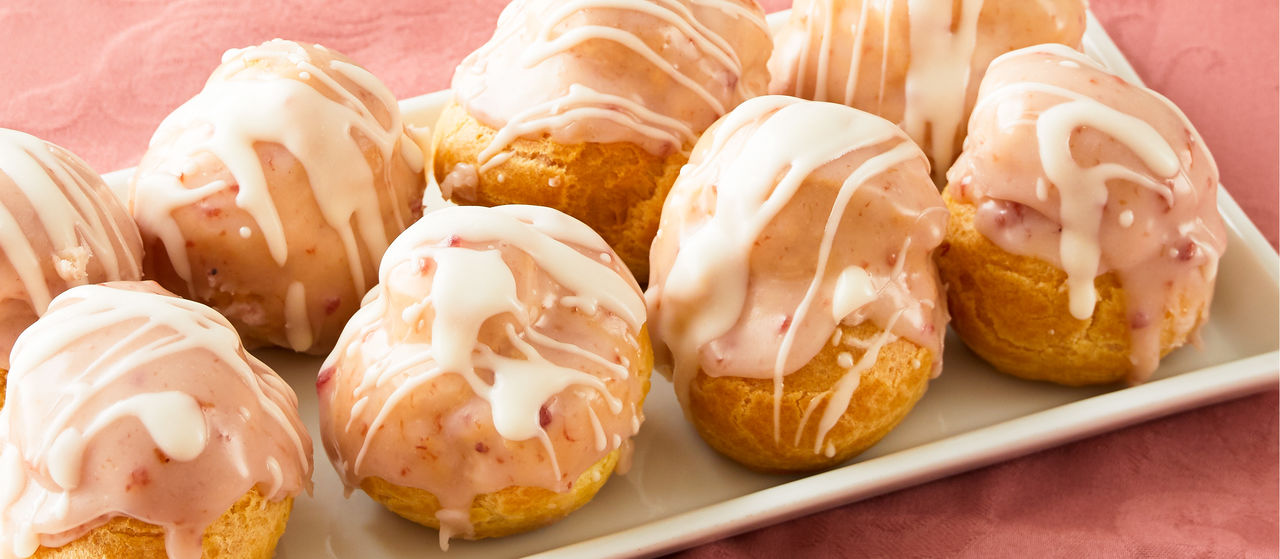 Raspberry Mango Crème Puffs Bloomers Home & Garden Center