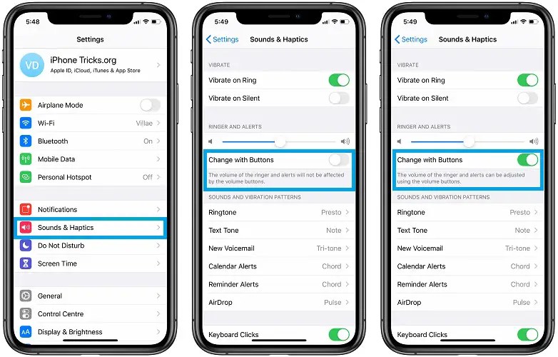 How To Fix iPhone Ringer Volume Button That's Not Working
