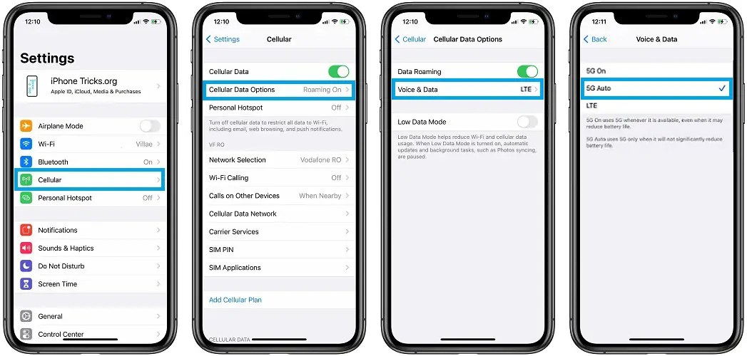 How To Download iOS Software Updates Over 5G Cellular Data