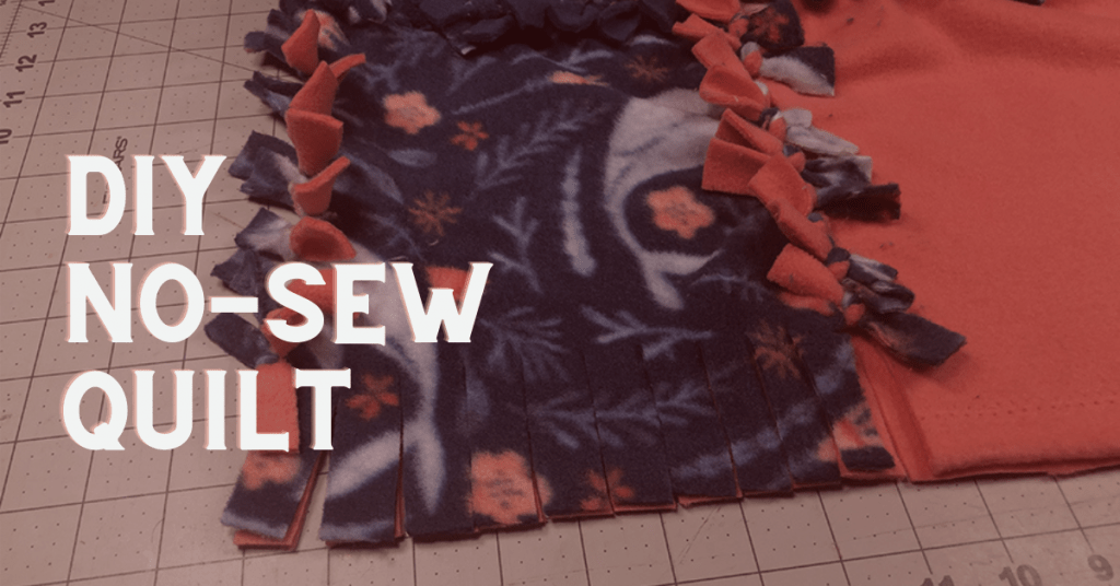 DIY NoSew Quilt CanScribe