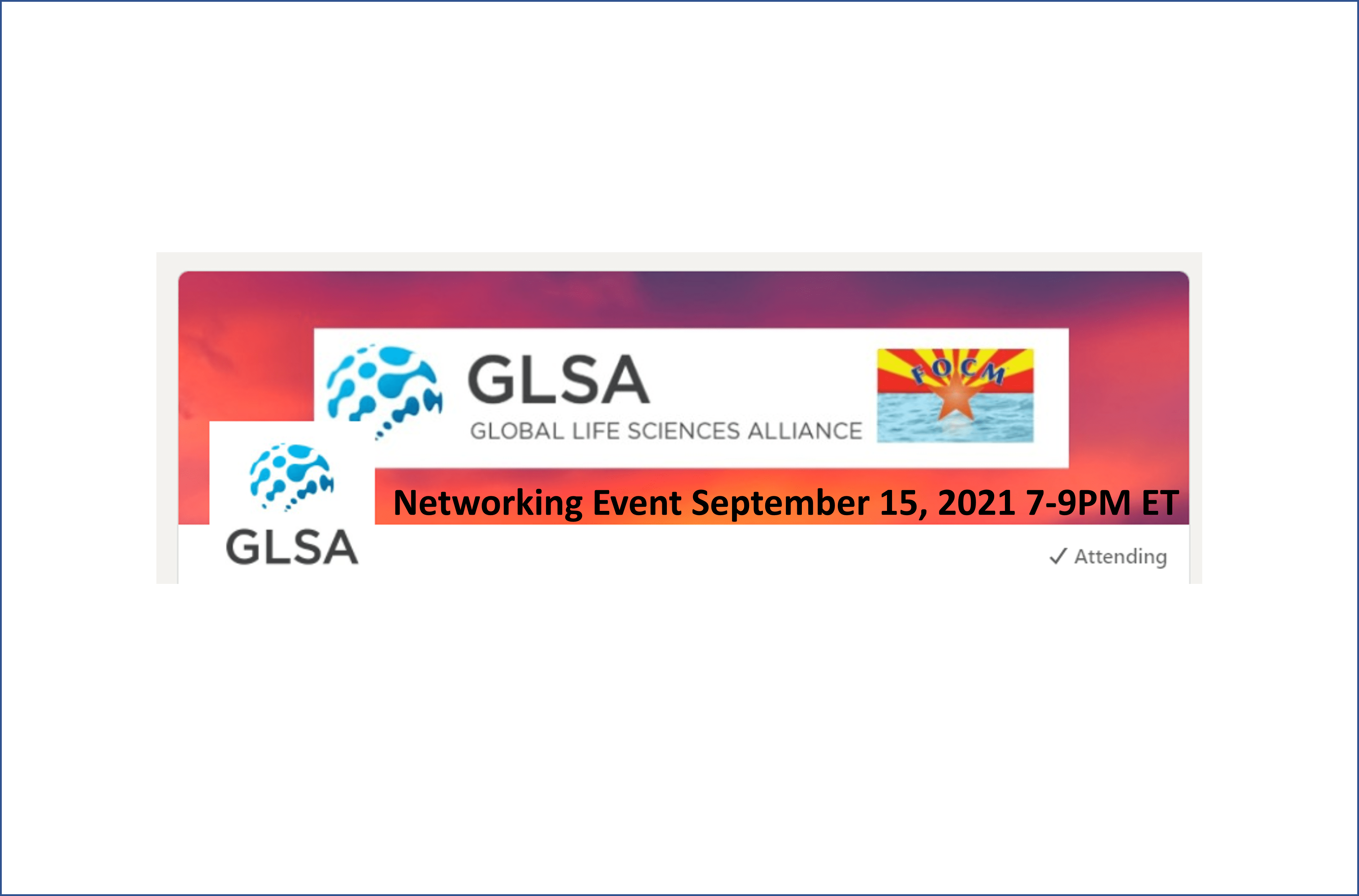 Global Life Sciences Alliance Monthly Networking Event LifeSciHub