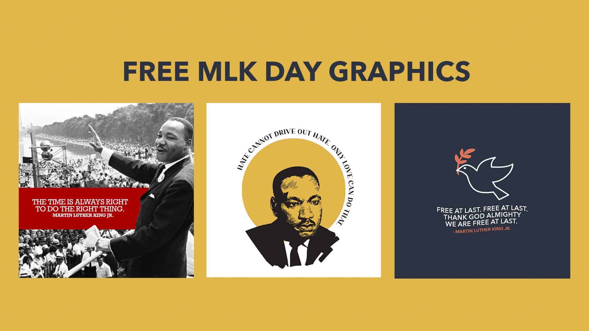 Mlk Day 2023 Events Free MLK Day Graphics for Your Church For Ministry Resources