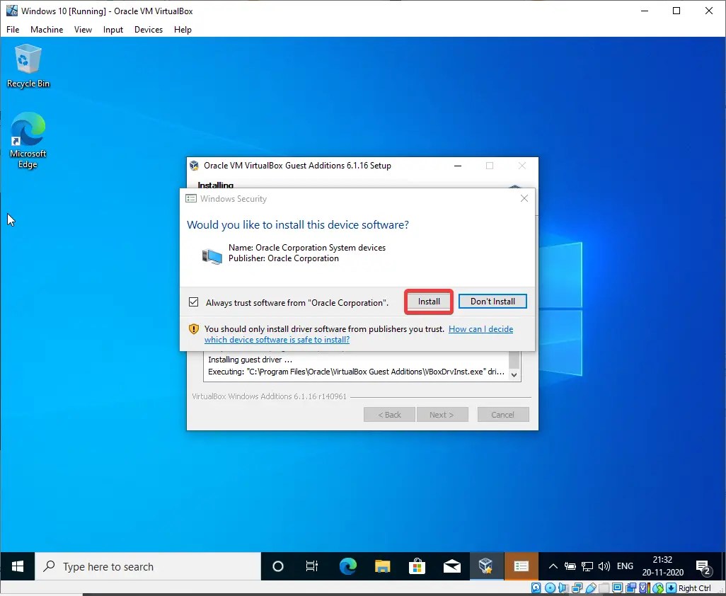 How to enable Drag and Drop support in VirtualBox? Gear up Windows 11 & 10