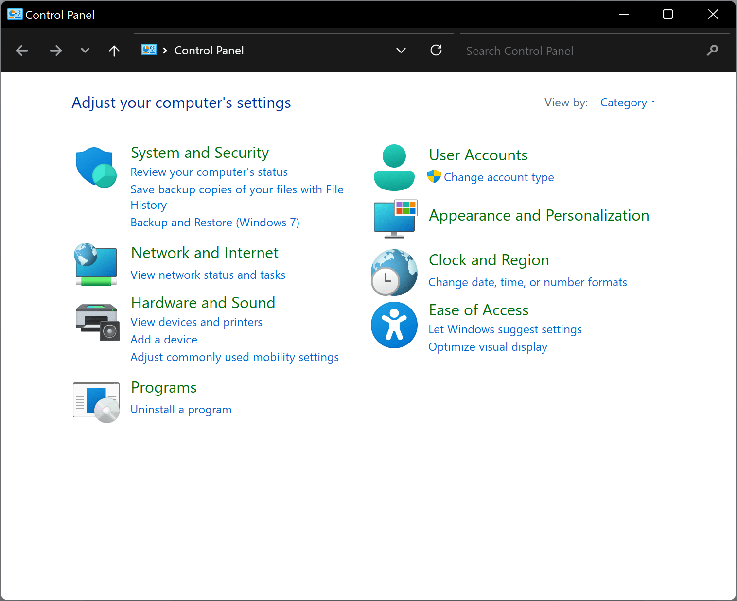 Shortcut to sound control panel crossfalas