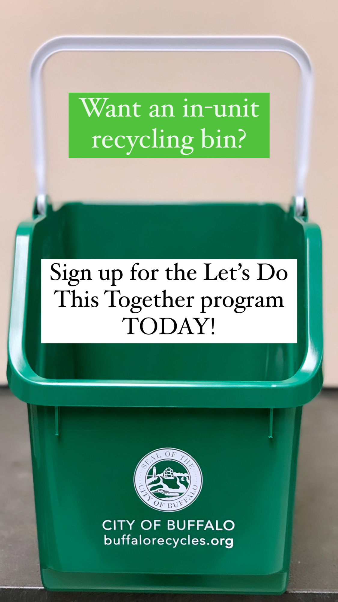 Apartment Recycling Buffalo Recycles