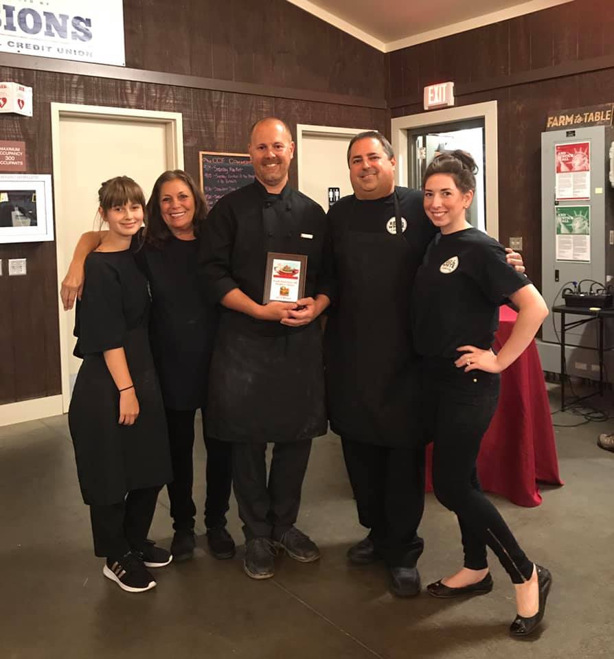 Fresh Food Face Off Fundraiser Chenango Bridge Red and White