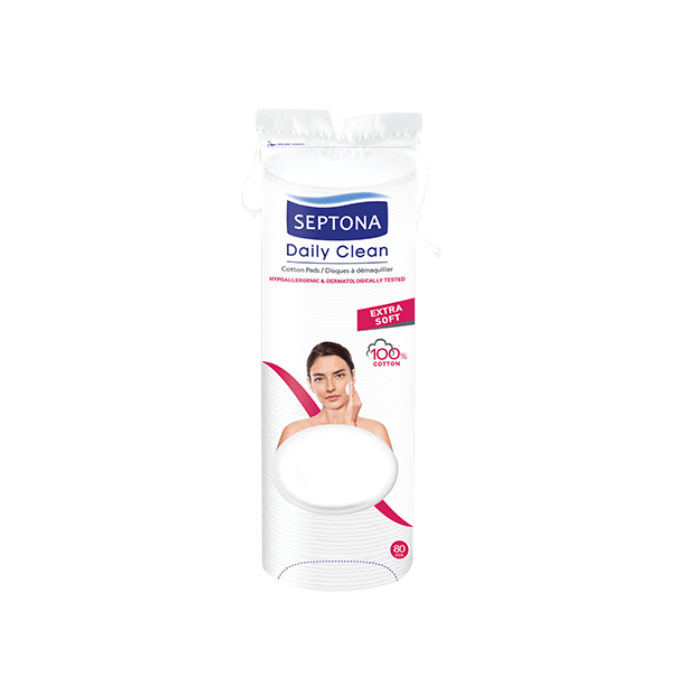 Septona Daily Clean Cotton Pads Extra Soft Botica Cerrito Piscadera