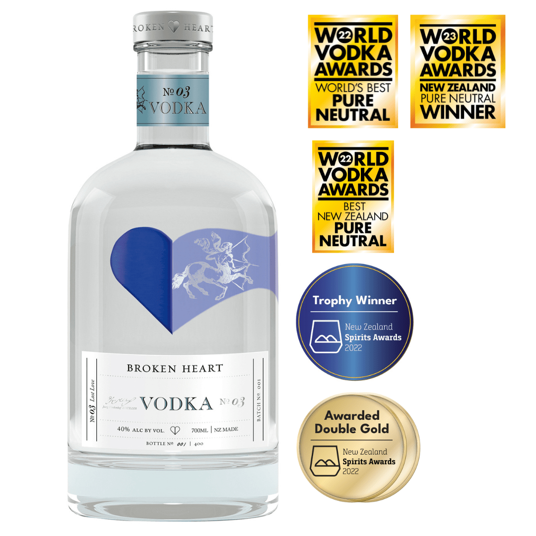 Broken Heart Vodka 700ml Broken Heart Spirits