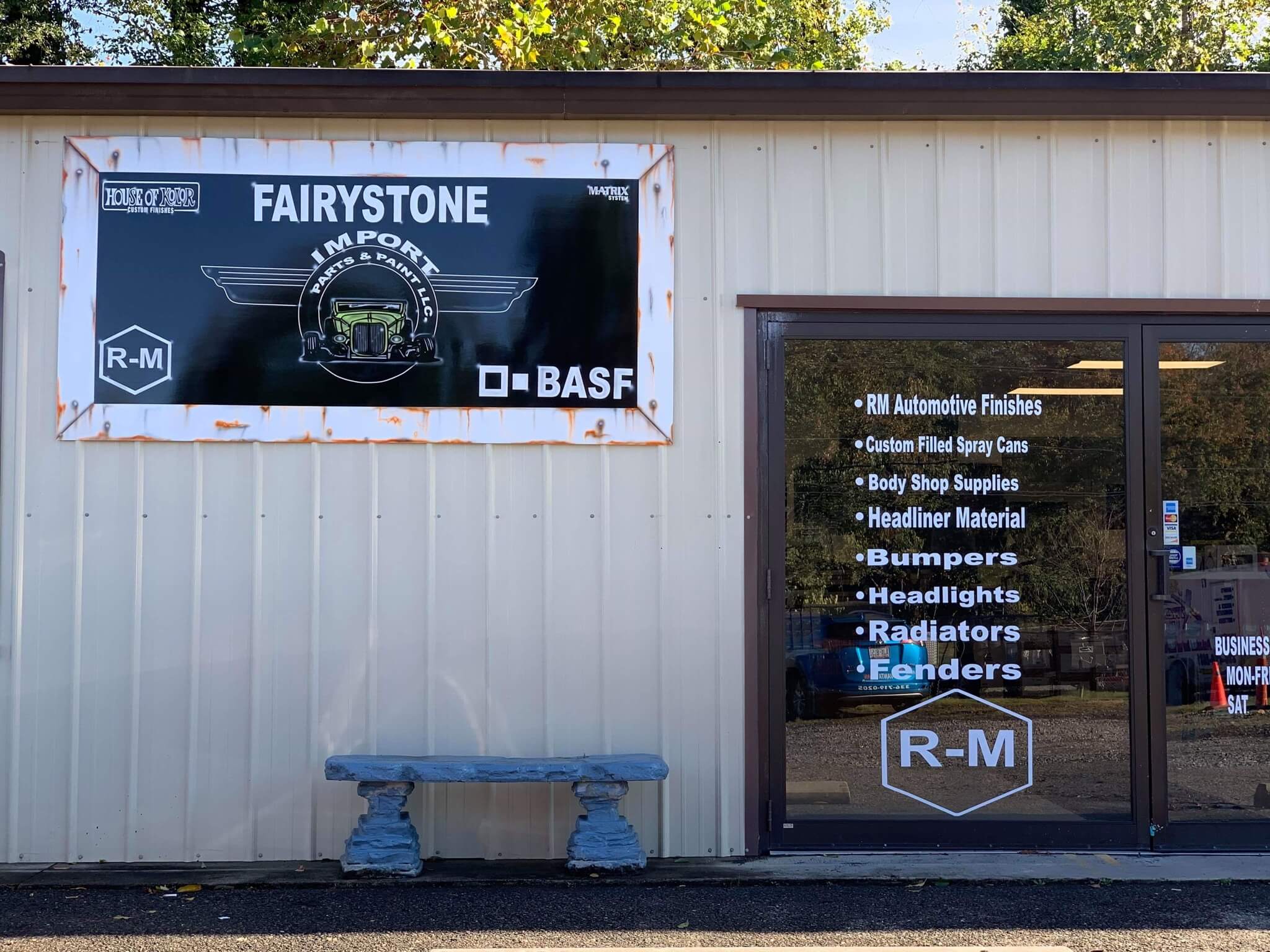 About Our Shop in Mt. Airy, NC Fairystone Import Parts and Paint