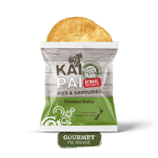 Chicken Satay Pie Kai Pai New Zealand PIes Wanaka