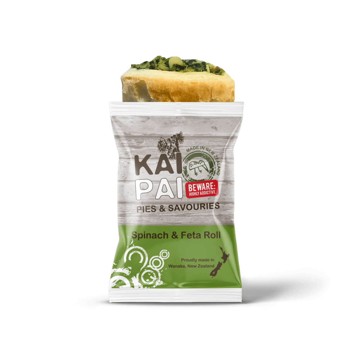 Spinach & Feta Rolls Kai Pai New Zealand Pies & Savouries