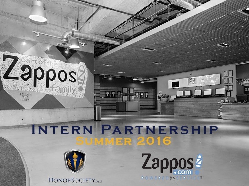 and Zappos Announce Internship Partnership for College