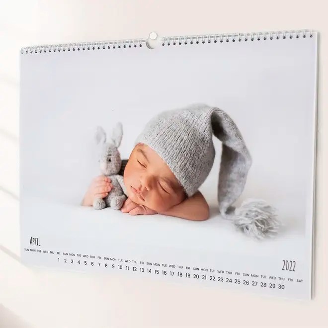Photo Wall Calendar Personalised Gifts Printex