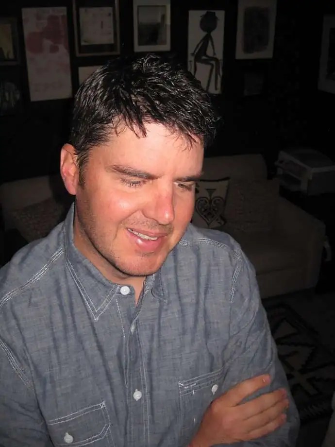 POET DEAN RADER AT BABYLON SALON quiet lightning