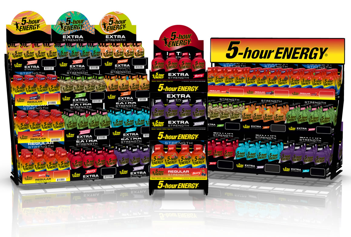 Here are the benefits of carrying the right 5hour ENERGY product mix