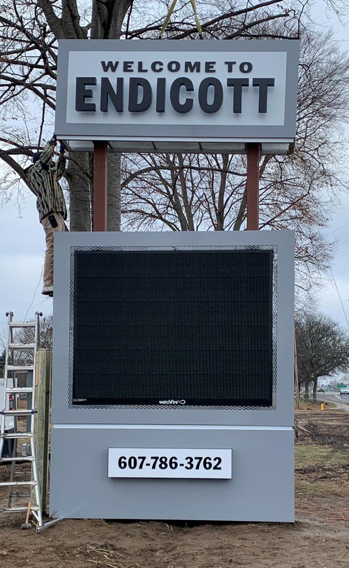 Design and Installation Electronic Message Centers Jax Signs Upstate NY