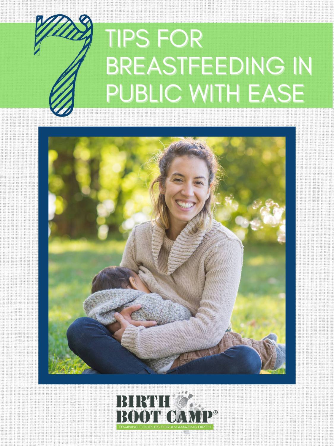 7 Tips For Breastfeeding In Public With Ease Birth Boot Camp® Your