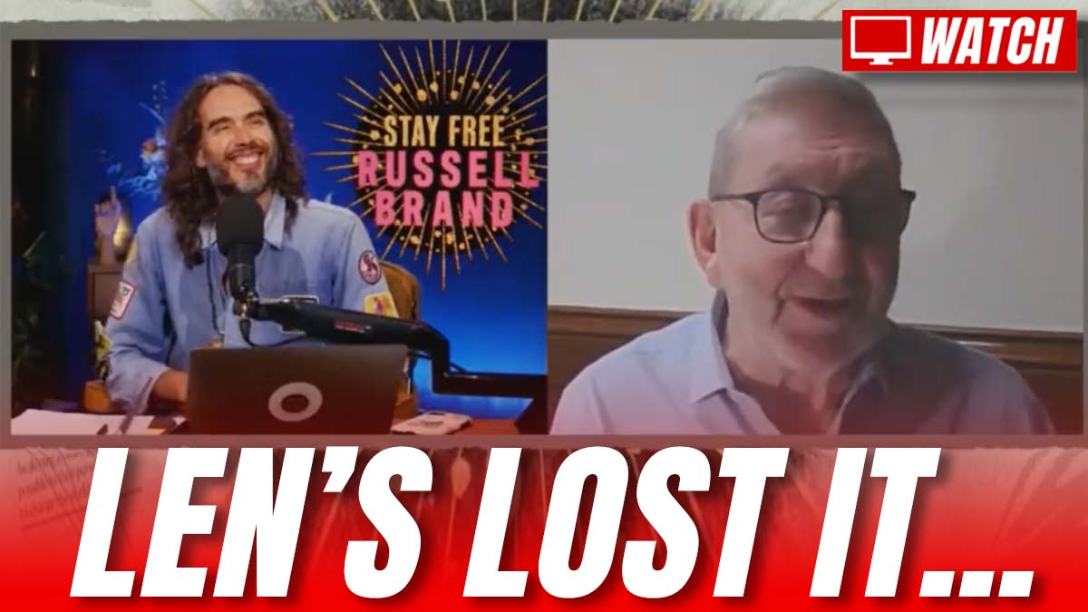 Len McCluskey Tells Russell Brand the CIA Prevented Corbyn Winning