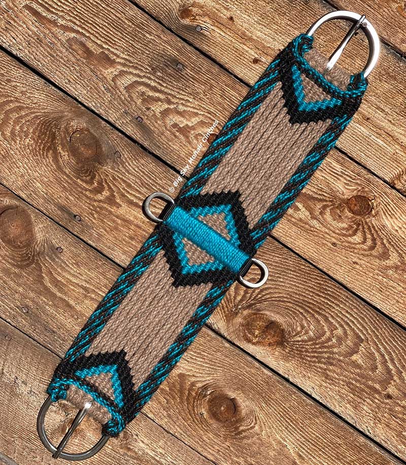 Mohair Straight Cinches Custom Mohair Cinches Mohair Tack