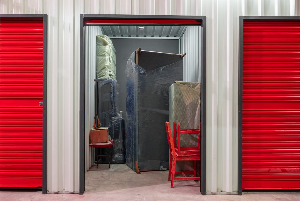 How can I maintain and organize my storage unit effectively? Edmonton