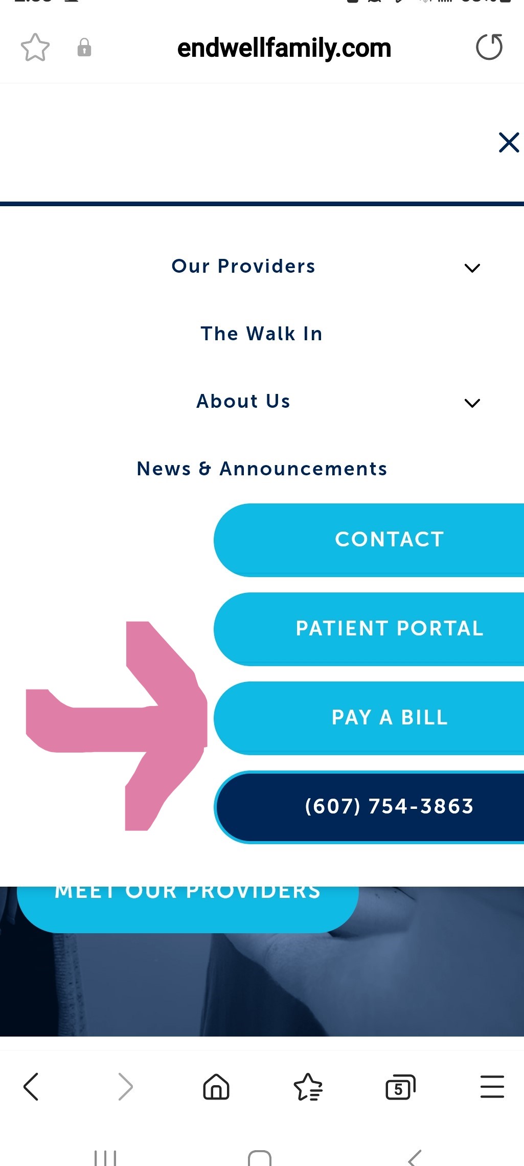 Online Pay available without using the portal! Endwell Family Physicians
