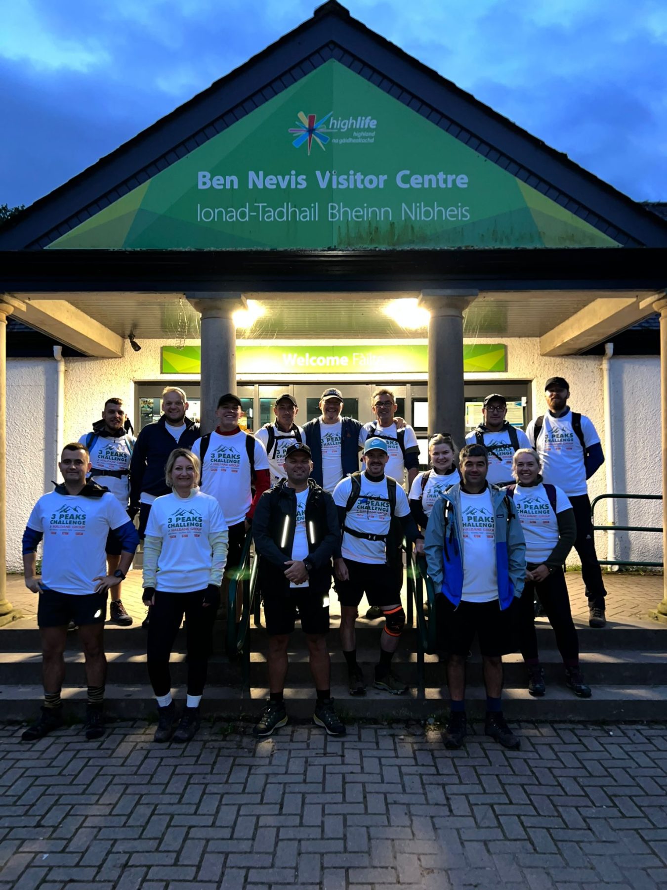 Haldane Group completes National 3 Peaks challenge for CALM Builders