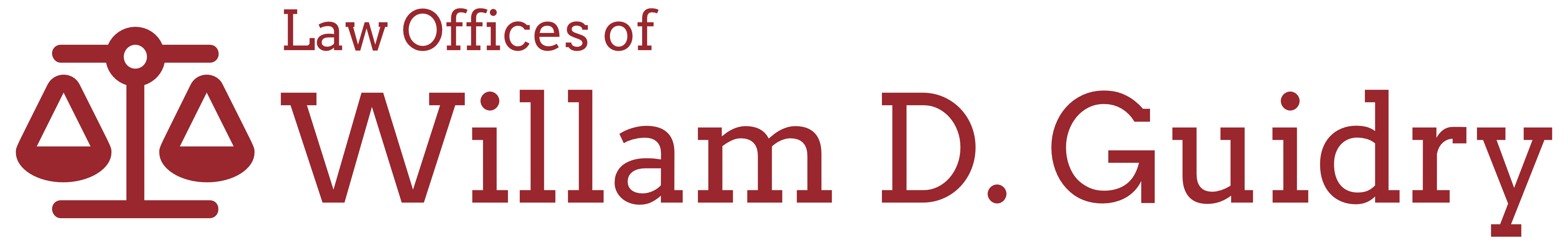 Law Offices of William D. Guidry Attorney