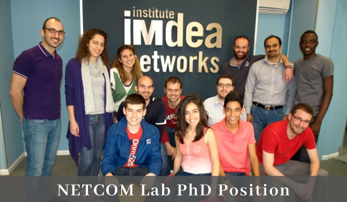 Lab PhD Position at IMDEA Networks Institute in Spain, 2020