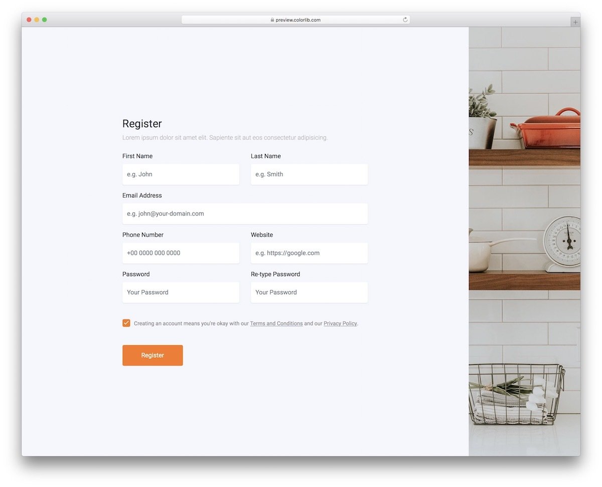 Css3 Reg Forms