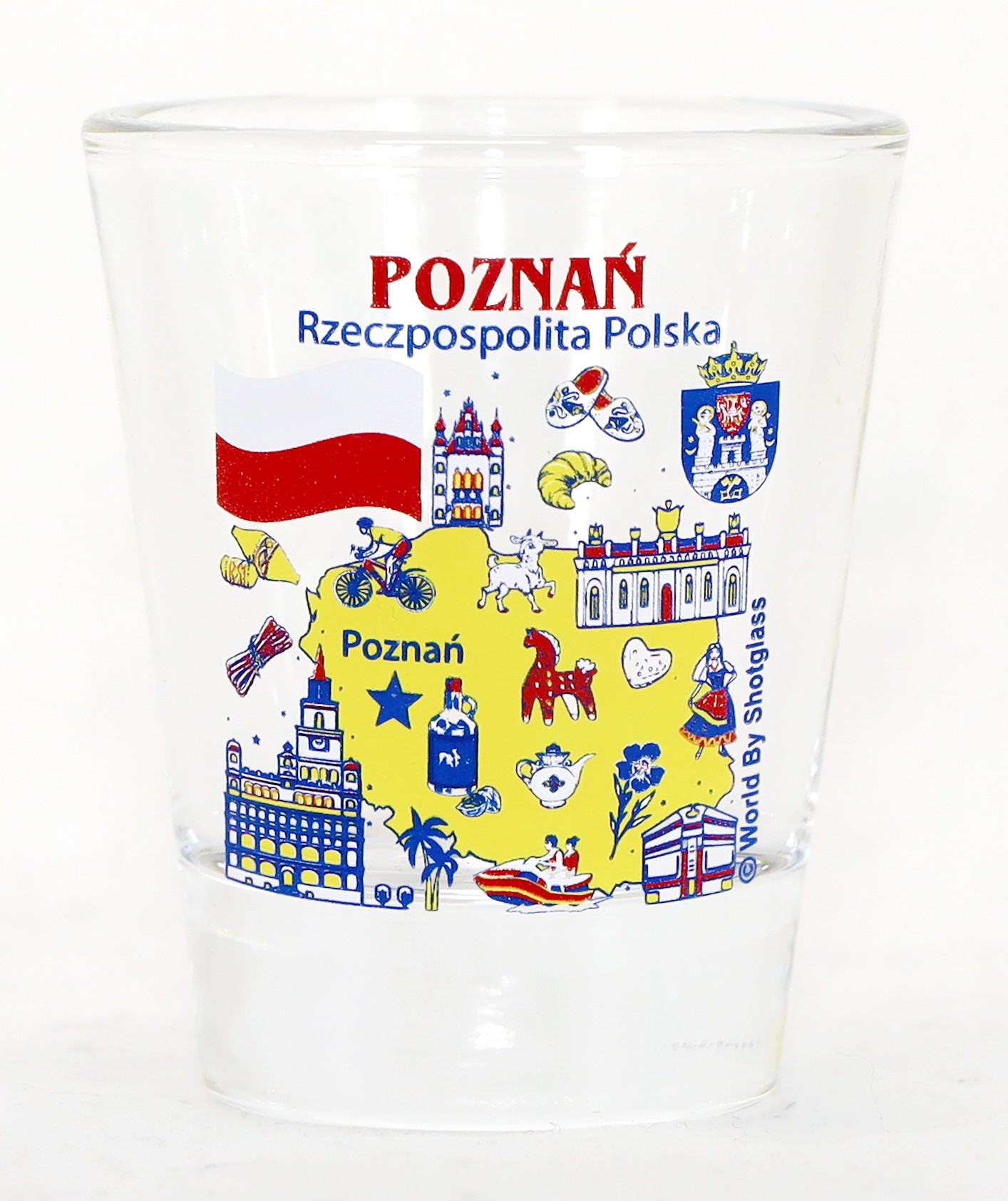 » Poznan Poland Great Polish Cities Collection Shot Glass