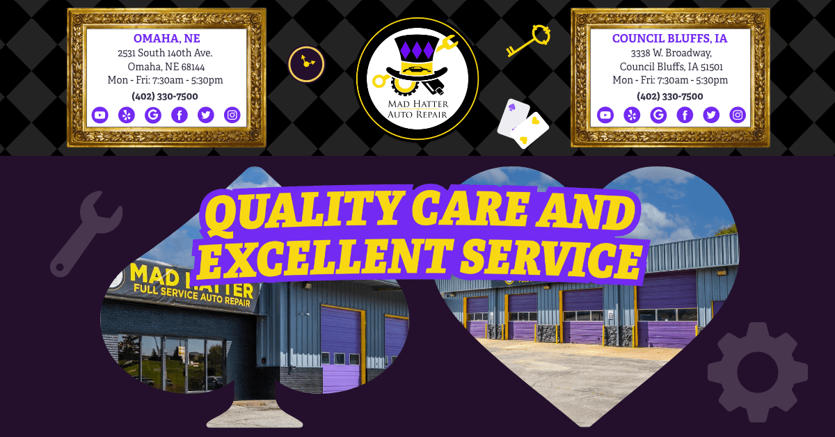 Auto Repair Shop in Omaha, NE, and Council Bluffs, IA Quality Car Repair