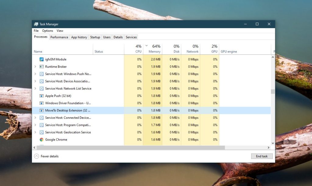 How to move windows between virtual desktops without Task View on Windows 10 Next Generation