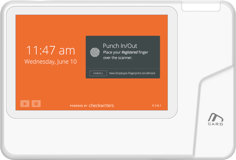Time and Attendance Checkwriters
