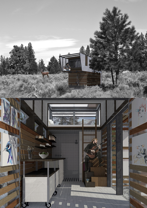 Exhibit Mobile Artist Studio Tiny House Blog