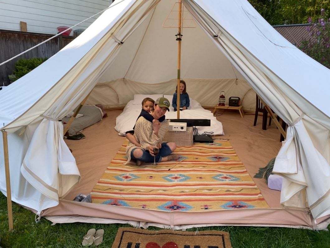 Life In Tents 5M Bell Tent Tarp Footprint Tiny House Blog