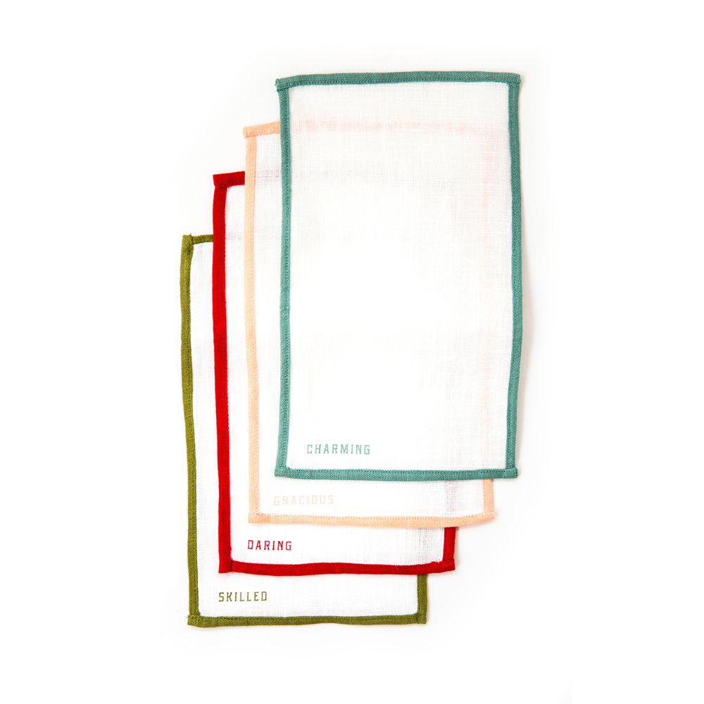 Linen Cocktail Napkin Set COOL HUNTING®