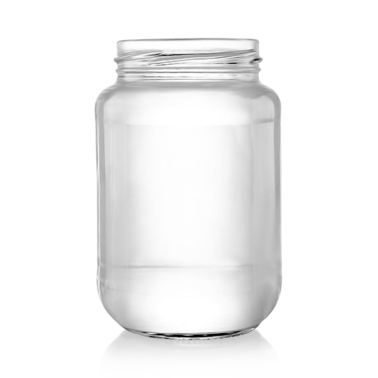 400 ML ROUND JAR PGP Glass
