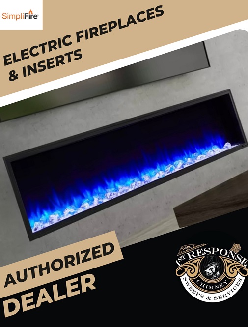Authorized dealer for SimpliFire fireplaces & inserts First Response