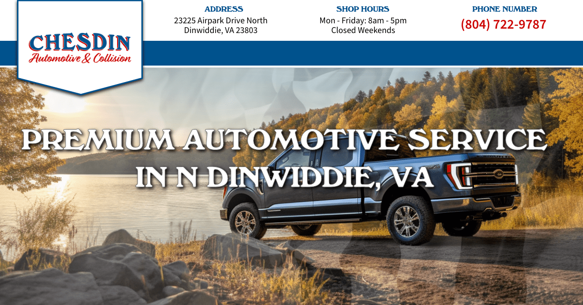 Auto Repair Shop in North Dinwiddie, VA Quality Car Repair