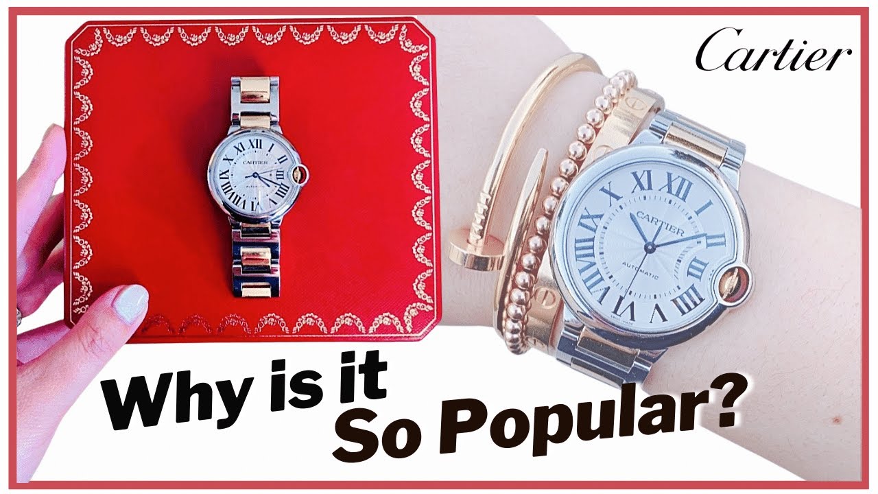 Cartiers' Most Popular Ladies Watch Ballon Bleu HandsOn