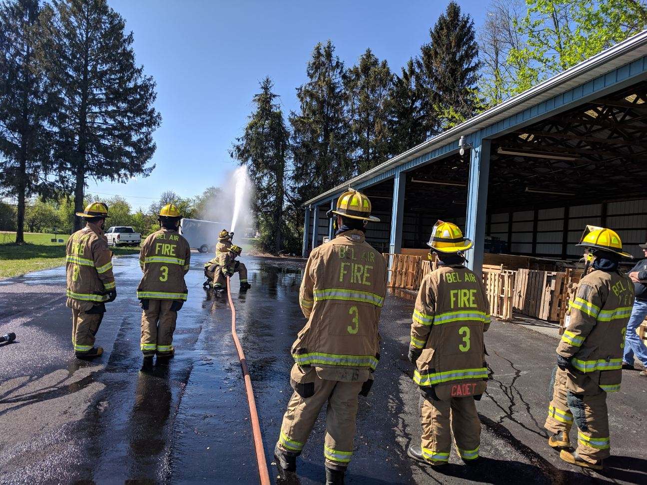BAVFC Training Hose Line Advancement and Forcible Entry Drills