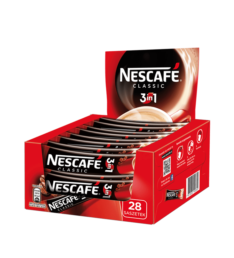 Full Box 28 Sticks NESCAFE Classic 3in1 Instant Coffee eBay