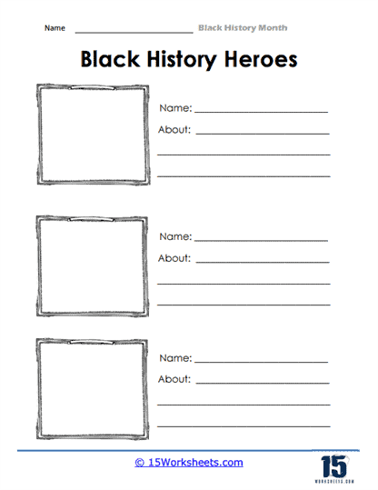 Black History Month Worksheets - 15 Worksheets.com