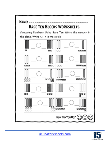 Base Ten Blocks Worksheets - 15 Worksheets.com