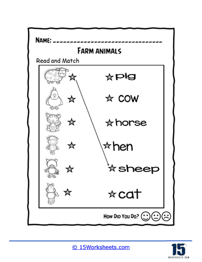 Farm Animals Worksheets - 15 Worksheets.com