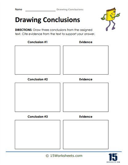 Drawing Conclusions Worksheets - 15 Worksheets.com