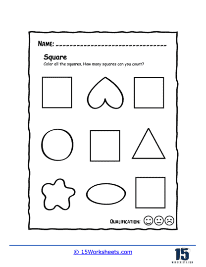 Squares Worksheets - 15 Worksheets.com